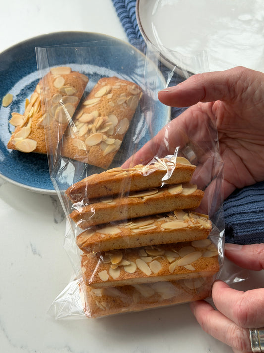 10 Almond Financier Cookies