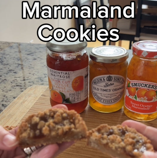 8 Marmalade Crumble Cookies
